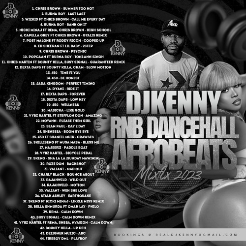 Dj Kenny Summa Too Hot Rnb Dancehall Mixtape 2023 Vibe Mixtapes 